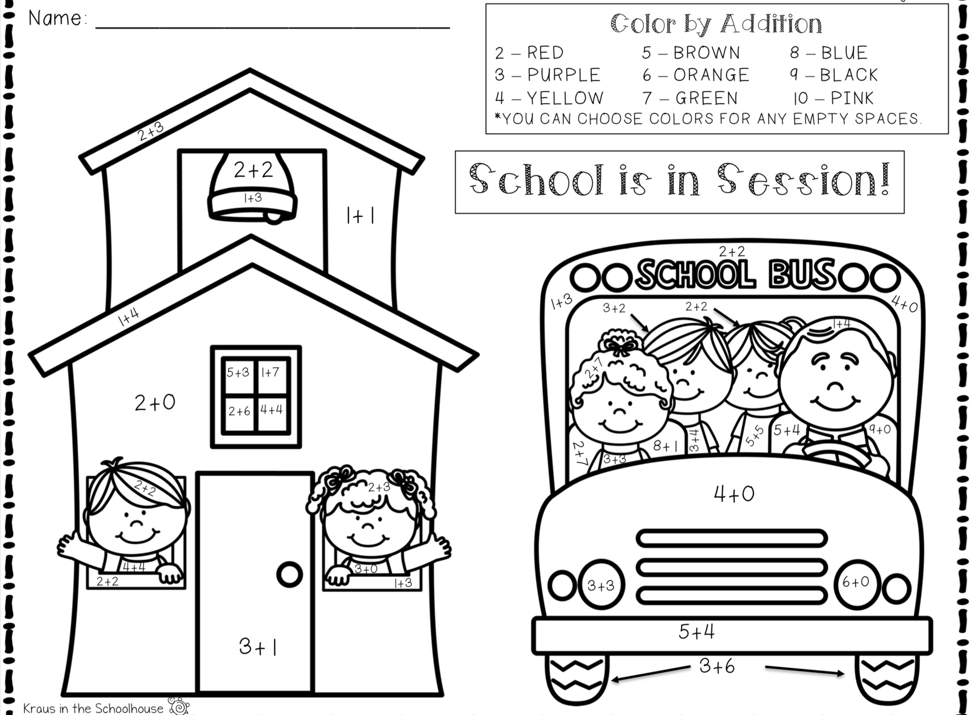 School is in session