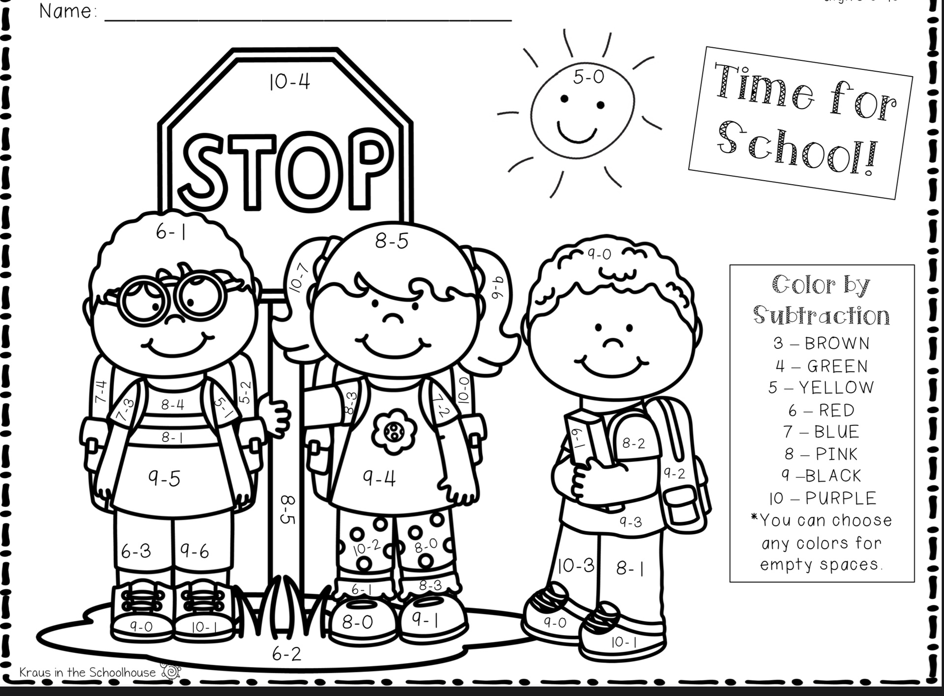 Time for school 1#
